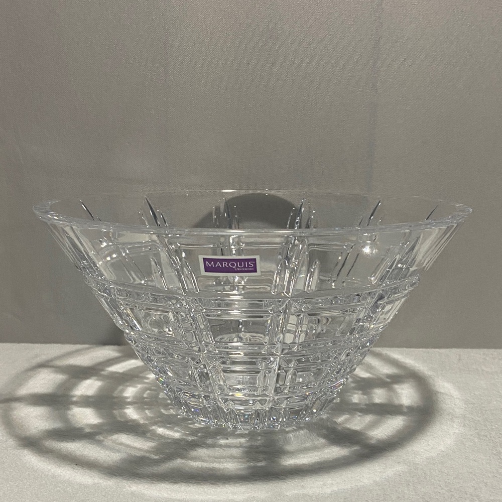 Waterford by Marquis Crosby 9-inch crystal bowl